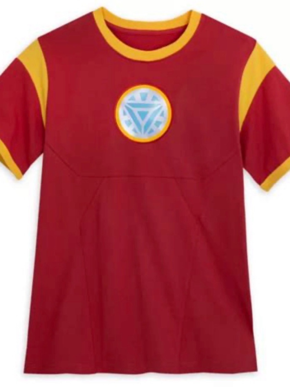 Kids Red and Yellow Superhero Costume Tee